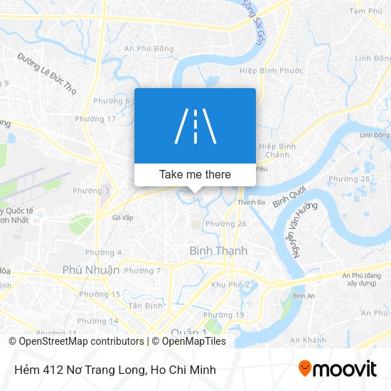 Hẻm 412 Nơ Trang Long map