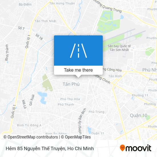 Hẻm 85 Nguyễn Thế Truyện map