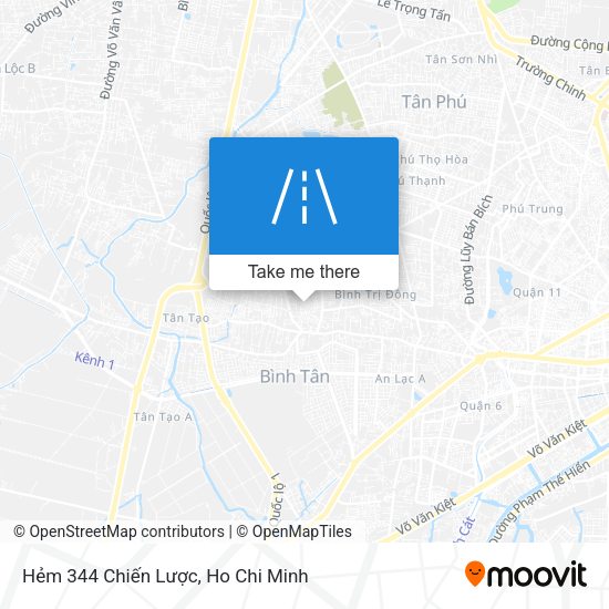 Hẻm 344 Chiến Lược map