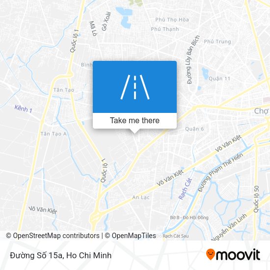 Đường Số 15a map