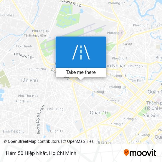 Hẻm 50 Hiệp Nhất map