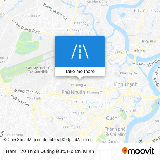 Hẻm 120 Thích Quảng Đức map
