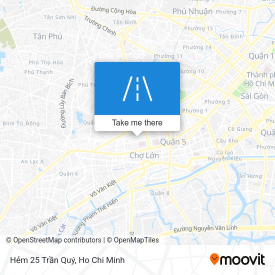 Hẻm 25 Trần Quý map