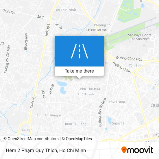 Hẻm 2 Phạm Quý Thích map