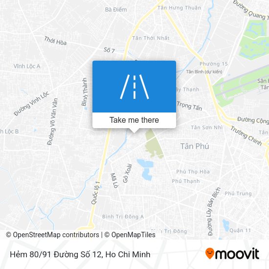 Hẻm 80/91 Đường Số 12 map
