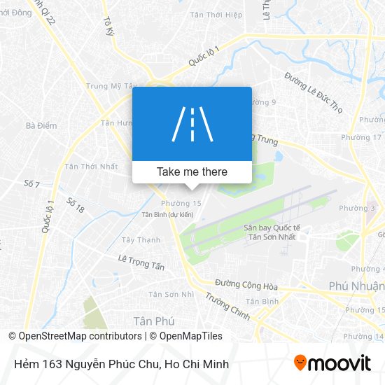 Hẻm 163 Nguyễn Phúc Chu map
