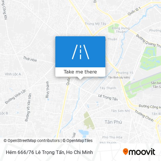 Hẻm 666/76 Lê Trọng Tấn map