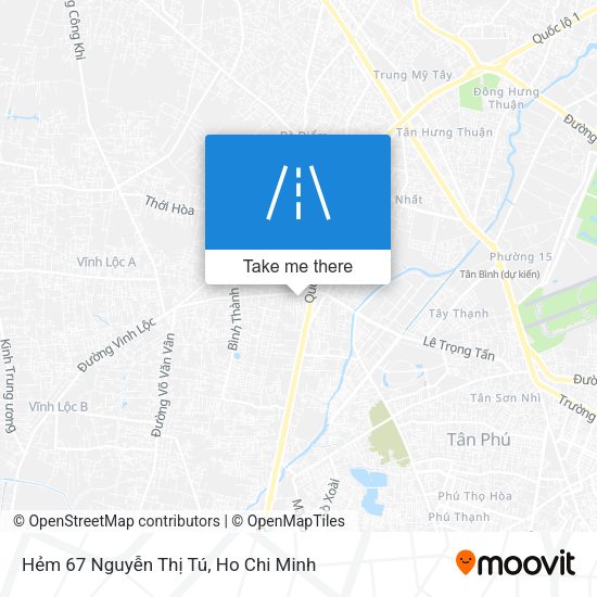 Hẻm 67 Nguyễn Thị Tú map