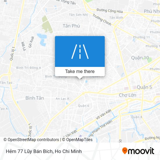 Hẻm 77 Lũy Bán Bích map