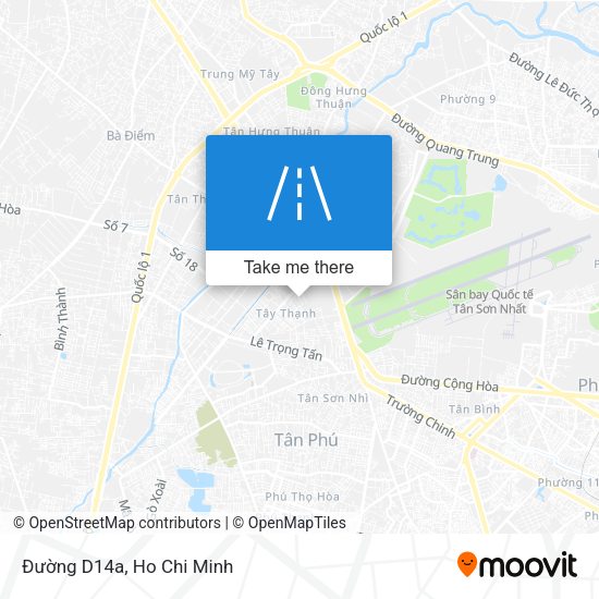 Đường D14a map