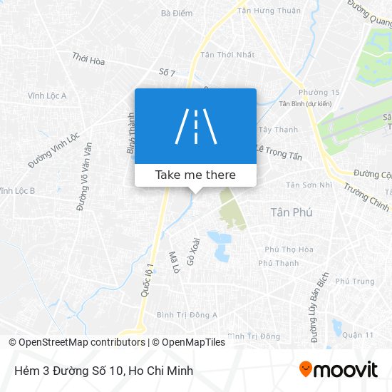 Hẻm 3 Đường Số 10 map