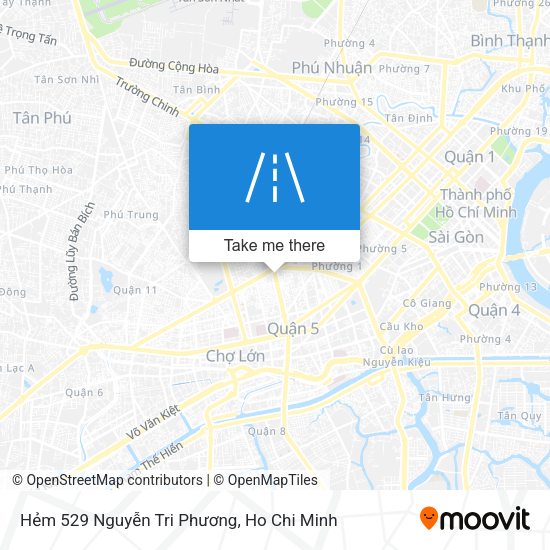 Hẻm 529 Nguyễn Tri Phương map
