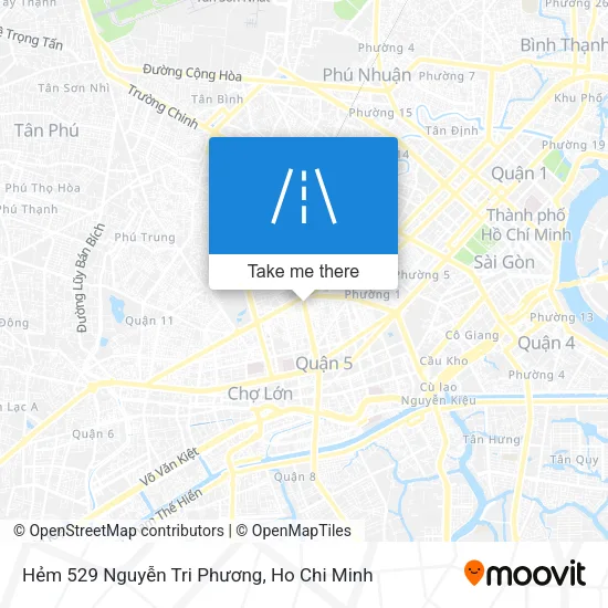 Hẻm 529 Nguyễn Tri Phương map