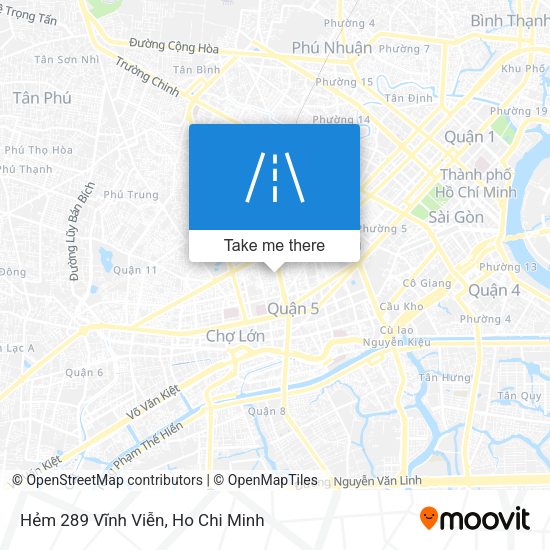 Hẻm 289 Vĩnh Viễn map