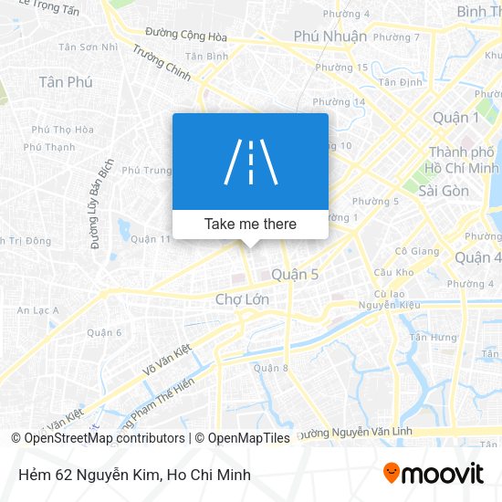 Hẻm 62 Nguyễn Kim map