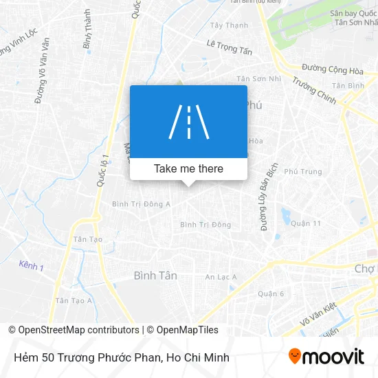 Hẻm 50 Trương Phước Phan map
