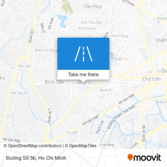 Đường Số 5b map