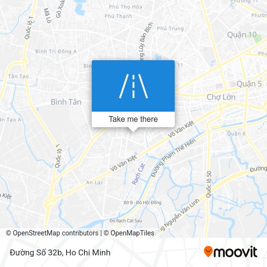 Đường Số 32b map