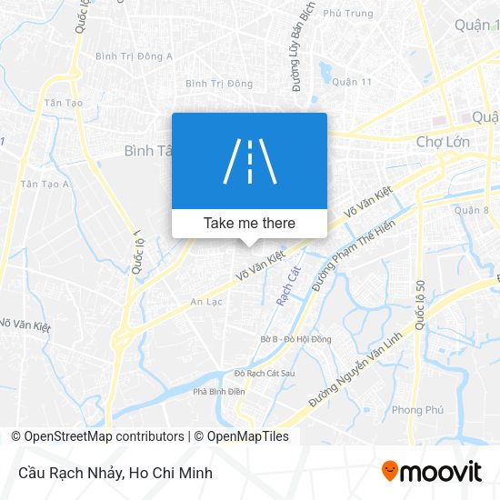 Cầu Rạch Nhảy map