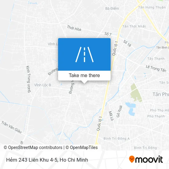 Hẻm 243 Liên Khu 4-5 map