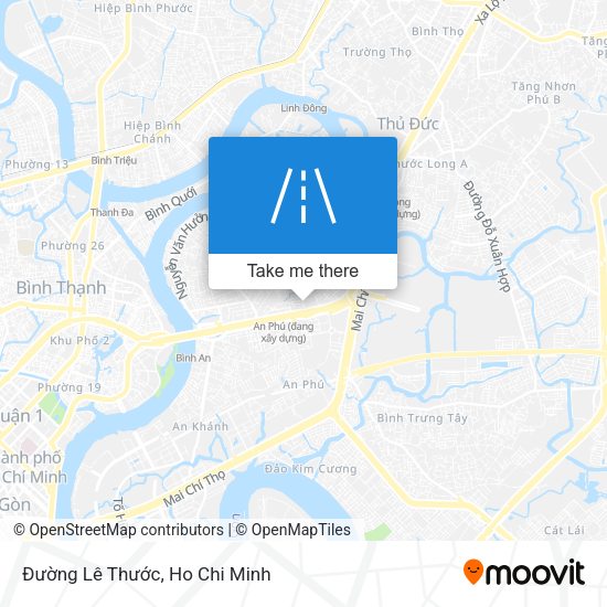 Đường Lê Thước map