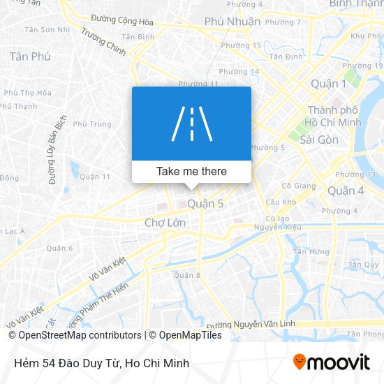 Hẻm 54 Đào Duy Từ map