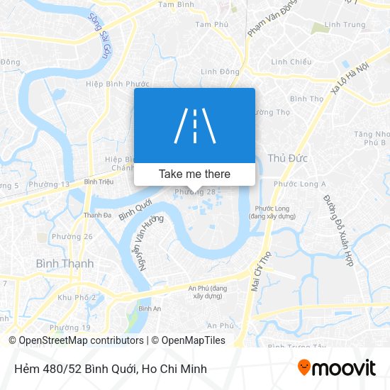 Hẻm 480/52 Bình Quới map