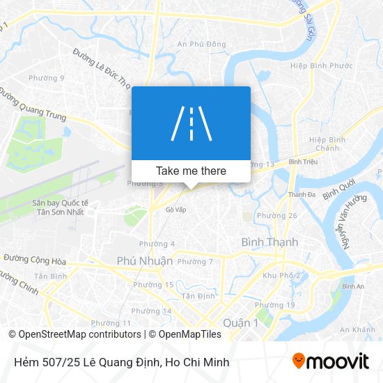 Hẻm 507/25 Lê Quang Định map