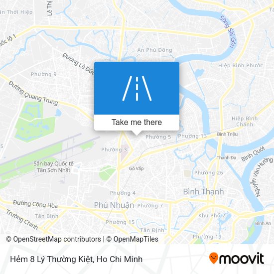 Hẻm 8 Lý Thường Kiệt map