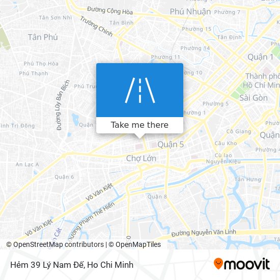 Hẻm 39 Lý Nam Đế map