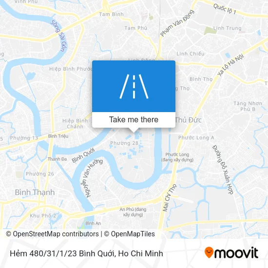 Hẻm 480/31/1/23 Bình Quới map