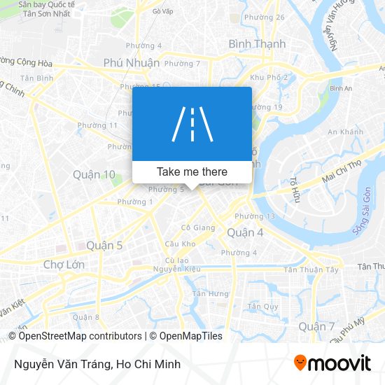 Nguyễn Văn Tráng map