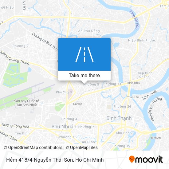 Hẻm 418/4 Nguyễn Thái Sơn map