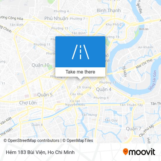 Hẻm 183 Bùi Viện map