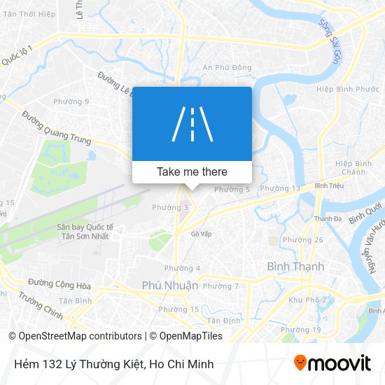 Hẻm 132 Lý Thường Kiệt map