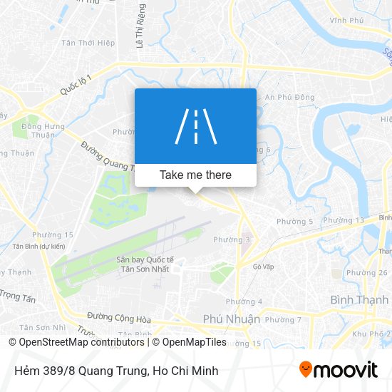 Hẻm 389/8 Quang Trung map