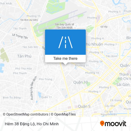 Hẻm 38 Đặng Lộ map