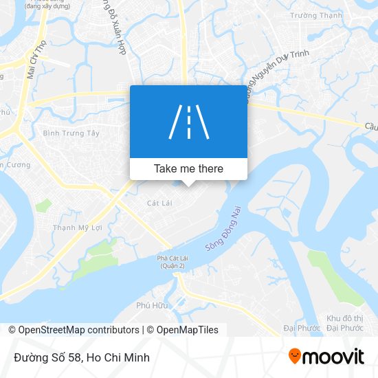 Đường Số 58 map