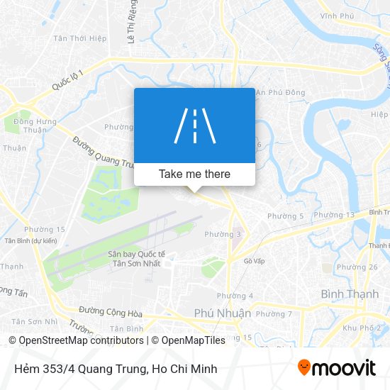 Hẻm 353/4 Quang Trung map