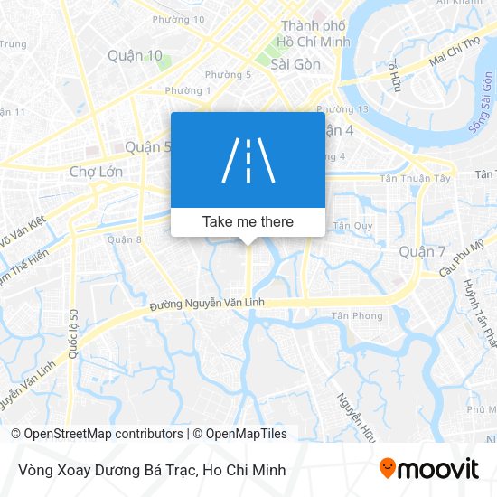 Vòng Xoay Dương Bá Trạc map