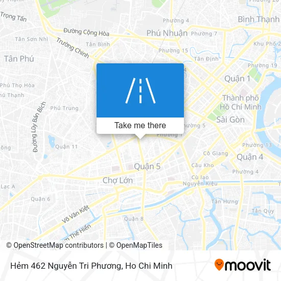 Hẻm 462 Nguyễn Tri Phương map