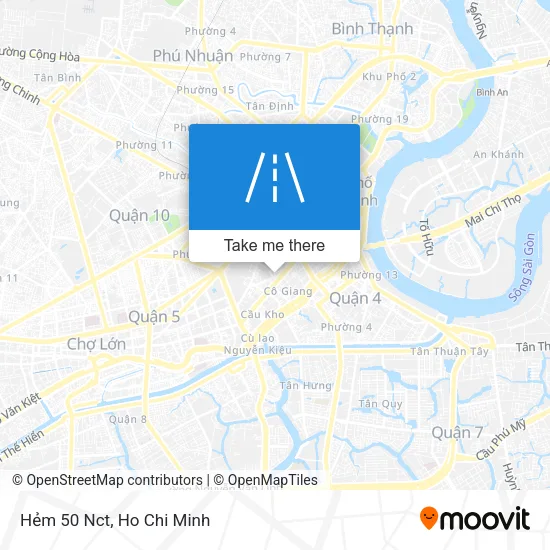 Hẻm 50 Nct map