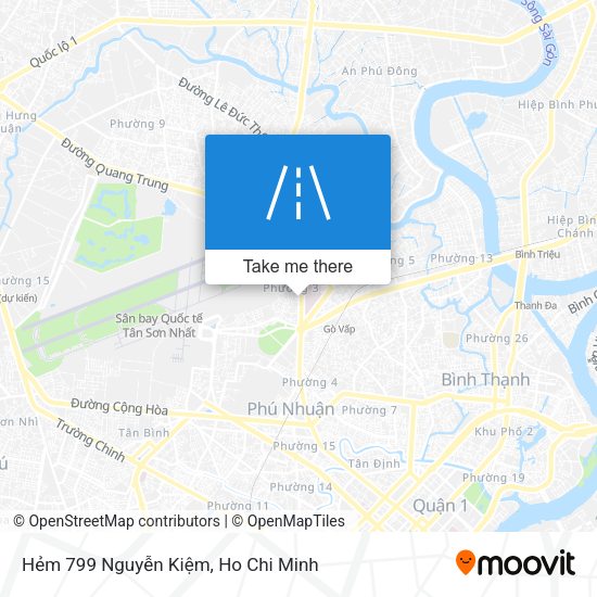 Hẻm 799 Nguyễn Kiệm map