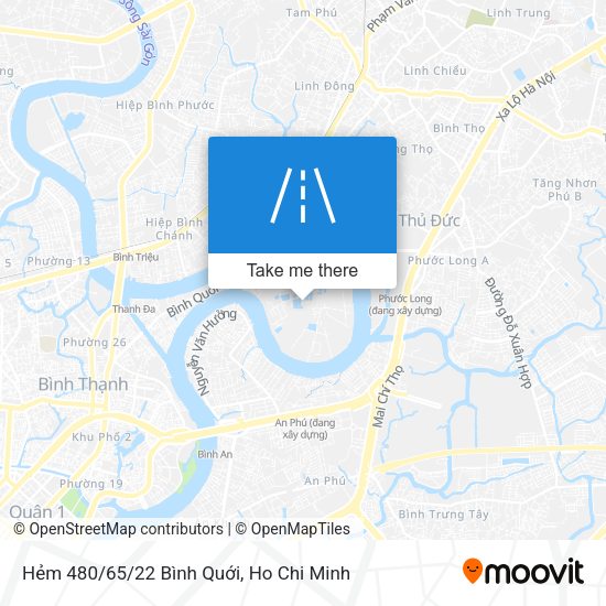 Hẻm 480/65/22 Bình Quới map