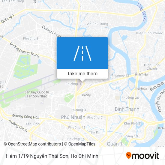 Hẻm 1/19 Nguyễn Thái Sơn map