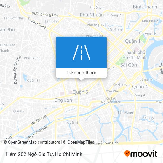 Hẻm 282 Ngô Gia Tự map