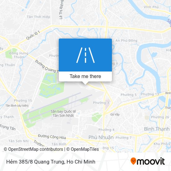 Hẻm 385/8 Quang Trung map