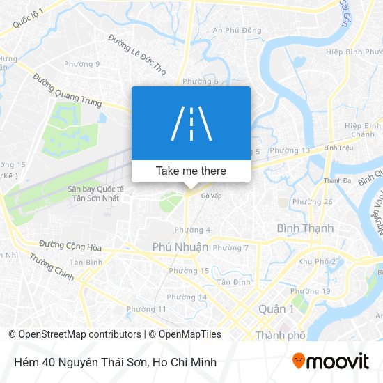 Hẻm 40 Nguyễn Thái Sơn map