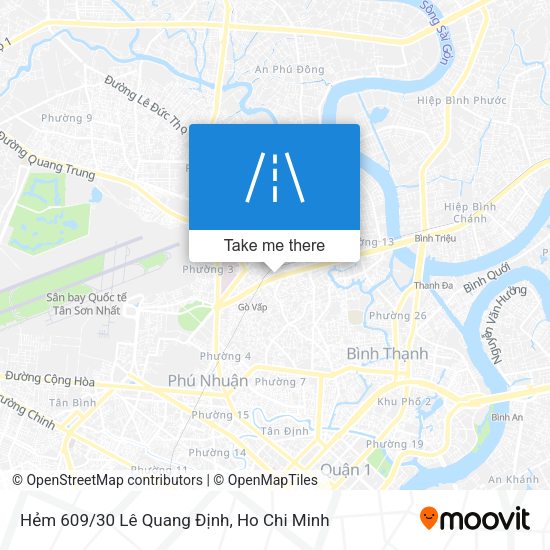 Hẻm 609/30 Lê Quang Định map