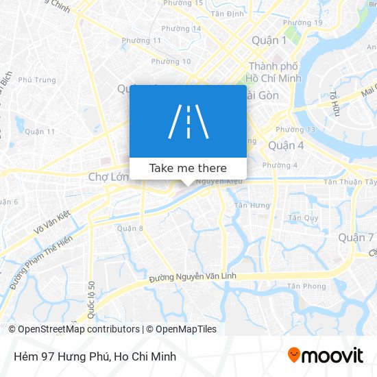 Hẻm 97 Hưng Phú map